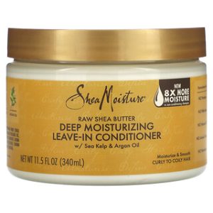 SheaMoisture קרם לחות עמוק - לשיער מתולתל,מקופץ