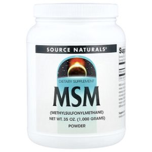 Source Naturals MSM אבקה - 1000 גרם לשיפור הבריאות