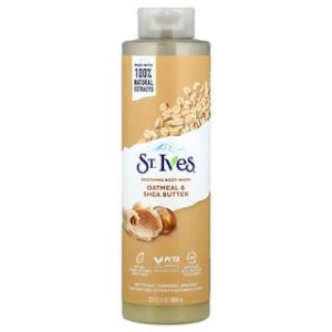 St Ives - קרם גוף מרגיע שיבולת שועל וחמאת שיאה
