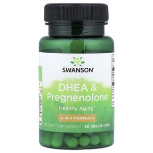 Swanson DHEA & Pregnenolone - תוסף תזונה טבעי