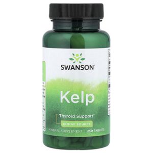Swanson Kelp - תוסף תזונה טבעי 250 טבליות