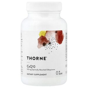 Thorne CoQ10 100 מ"ג - 60 כמוסות ג'ל - בריאות הלב