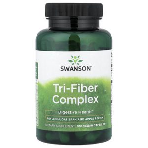 Tri-Fiber Complex - Swanson - סיבי תזונה טבעיים - 100 כמוסות