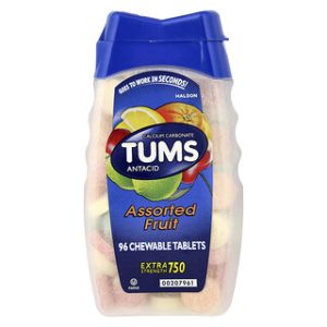 Tums - נוגדי חומצה בטעם פירות - 96 טבליות