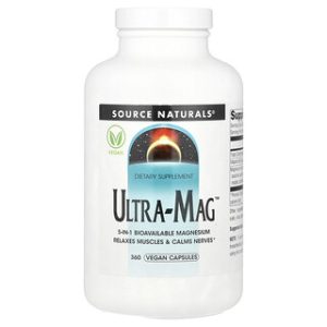 Ultra-Mag - תוסף מגנזיום טבעוני 360 כמוסות