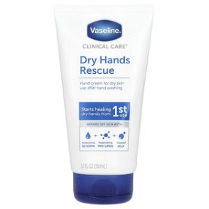 Vaseline Clinical Care - קרם ידיים יבשות ללא ריח - 150 מ"ל
