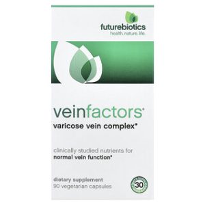VeinFactors - טיפול טבעי בדליות - 90 כמוסות צמחוניות