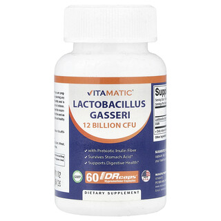 Vitamatic Lactobacillus Gasseri - 60 כמוסות DRcaps