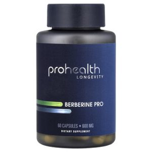 ברברין ProHealth Longevity - 600 מ"ג , 60 כמוסות