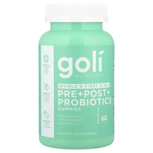 גוליי, גומיות פרוביוטיקה Pre+Post - 60 יחידות