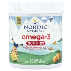 גומות אומגה 3 לילדים Nordic Naturals - בטעם טנג'רין