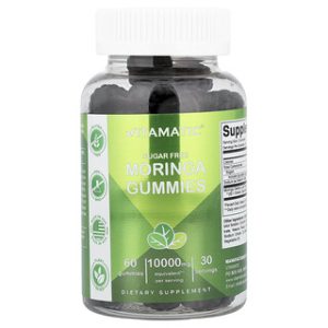 גומי מורינגה Vitamatic - ללא סוכר - 60 יחידות