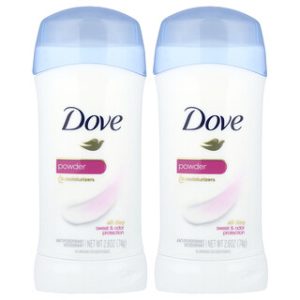 דאודורנט דאב- אבקה 2 יחידות- 2.6oz לאשה