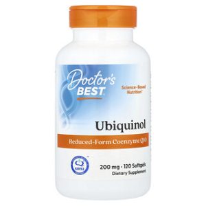 דוקטורס בסט Ubiquinol 200 מ"ג - 120 כמוסות רכות