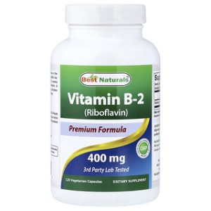 ויטמין B-2 (ריבופלאבין) 400 מ"ג - Best Naturals