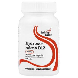 ויטמין B12 Hydroxo-Adeno 2000 מק"ג - 60 סוכריות Seeking Health