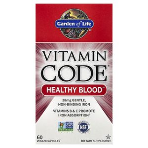 ויטמין קוד Healthy Blood - 60 כמוסות טבעוניות