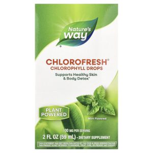 טיפות כלורופיל מנטה - Chlorofresh Natures Way