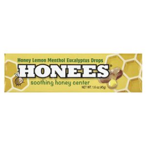 טיפות מנטה אקליפטוס לימון Honees - 45 גרם