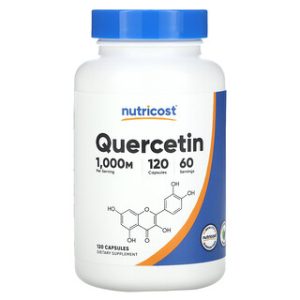 כורכום Nutricost - קוורצטין 120 כמוסות 500 מ"ג