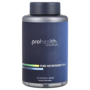 כמוסות P.E.A מיקרוני 300 מ"ג ProHealth Longevity - 120 יח'