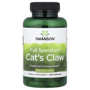 כמוסות ציפורני חתול - Swanson Vitamins , לחיזוק