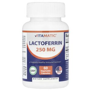 לקטופרין Vitamatic 250 מ"ג - 60 כמוסות צמחיות