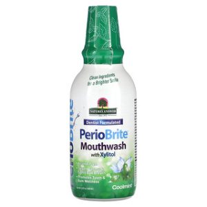 מי פה PerioBrite Coolmint - 480 מ"ל , נייצ'רס אננסר