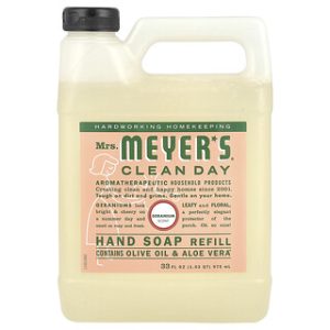 מילוי סבון ידיים גרניום Mrs. Meyer's - 975 מ"ל