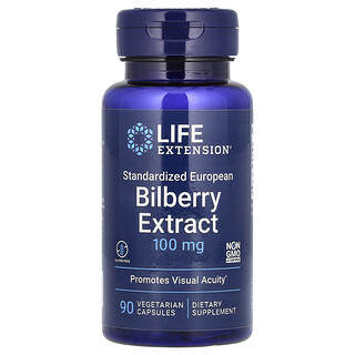 מיצוי בילברי אירופי סטנדרטי 100 מ"ג - Life Extension