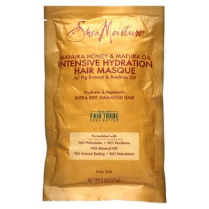 מסכת שיער SheaMoisture- דבש מנוקה & מאפורה - 57 גרם