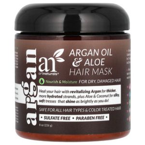 מסכת שיער ארגן ואלוורה - Artnaturals - לשיער יבש