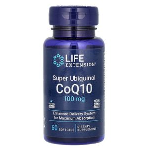 סופר אוביקווינול CoQ10 100 מ"ג - Life Extension - 60 כמוסות