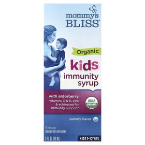 סירופ חיזוק חיסוני אורגני לילדים Mommy's Bliss