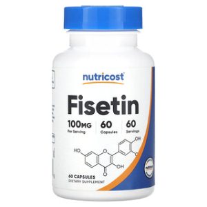 פיסטין Nutricost - 100 מ"ג , 60 כמוסות - בריאות ונוגדי חמצון