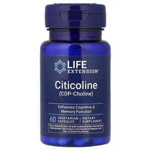 ציטיקולין (CDP-Choline) Life Extension - תוסף תזונה 60 כמוסות