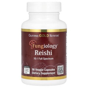 קפסולות ריישי אורגני - California Gold Nutrition