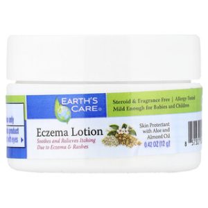 קרם אקזמה Earths Care- 12 גרם עם אלוורה ושמן שקדים