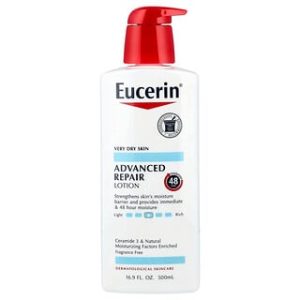 קרם גוף Eucerin Advanced Repair - ללא ריח - 500 מ"ל