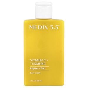 קרם גוף ויטמין C ו כורכום Medix 5.5 - 89 מ"ל