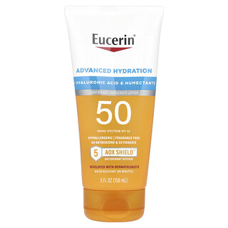 קרם הגנה Eucerin SPF 50 - ללא ריח - 150 מ"ל