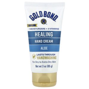 קרם ידיים Gold Bond אלוורה- לעור יבש-3oz