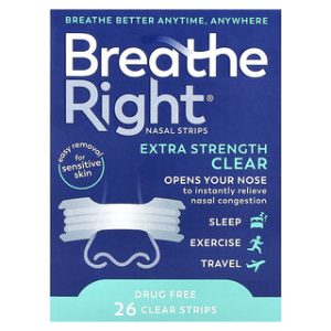רצועות אף Breathe Right לעור רגיש - 26 יחידות