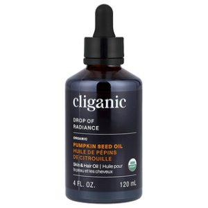 שמן זרעי דלעת אורגני Cliganic - 120 מ"ל לטיפוח