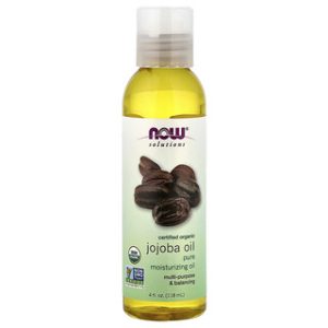 שמן חוחובה אורגני - NOW Foods - 118 מ"ל - טיפוח טבעי