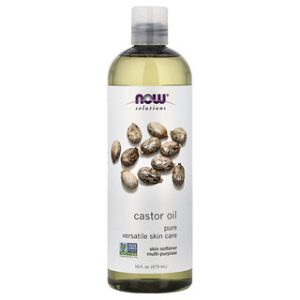 שמן קיק טבעי NOW Foods - 473 מ"ל - לטיפוח שיער