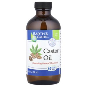 שמן קיק טהור Earths Care - 236 מ"ל לשיער ולעור