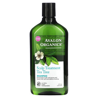 שמפו טיפולי לקרקפת עץ התה Avalon Organics - 325 מ"ל