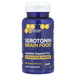 תוספי תזונה - Serotonin Brain Food™ - 60 כמוסות טבעוניות